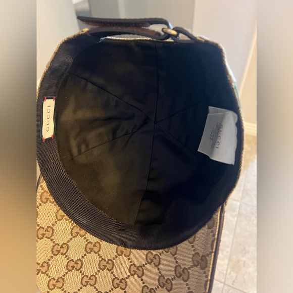 GUCCI ORIGINAL GG CANVAS BASEBALL HAT SIZE M - Picture 7 of 12